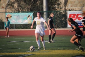 Mira Costa Varsity girls soccer beat out South High School with a final score of 1-0.